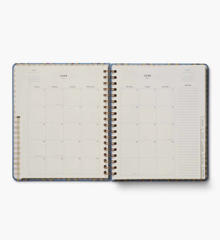2026-2027 17-Month Academic Hardcover Spiral Planner - Schoolhouse