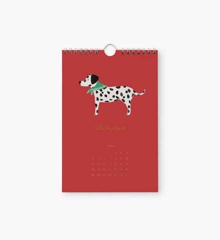 2027 Kitchen Calendar - Dog of the Month