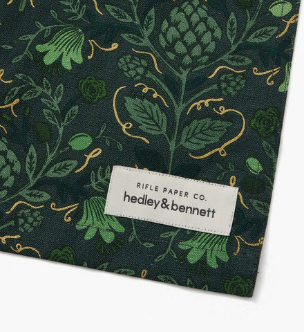 Essentials Apron - Artichoke Forest