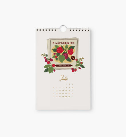 2027 Kitchen Calendar - Garden Study