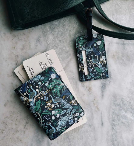 Luggage Tag - Peacock