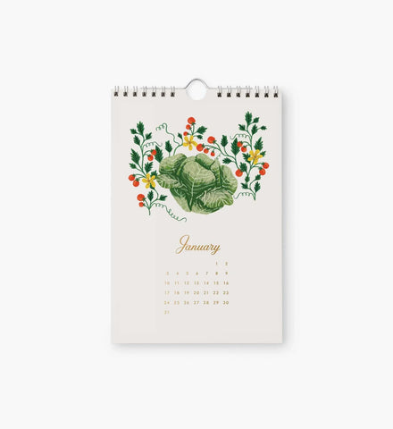 2027 Kitchen Calendar - Garden Study