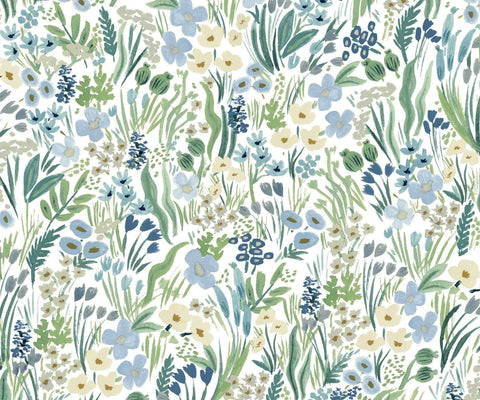 Lea Peel & Stick Wallpaper - Indigo