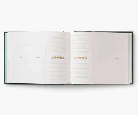Embroidered Heirloom Photo Album - Wildwood