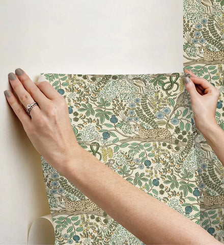 Safari Peel & Stick Wallpaper - Cream