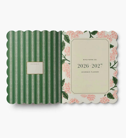 2026-2027 12-Month Academic Appointment Notebook - Pink Hydrangea