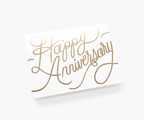Happy Anniversary Card - Single Card