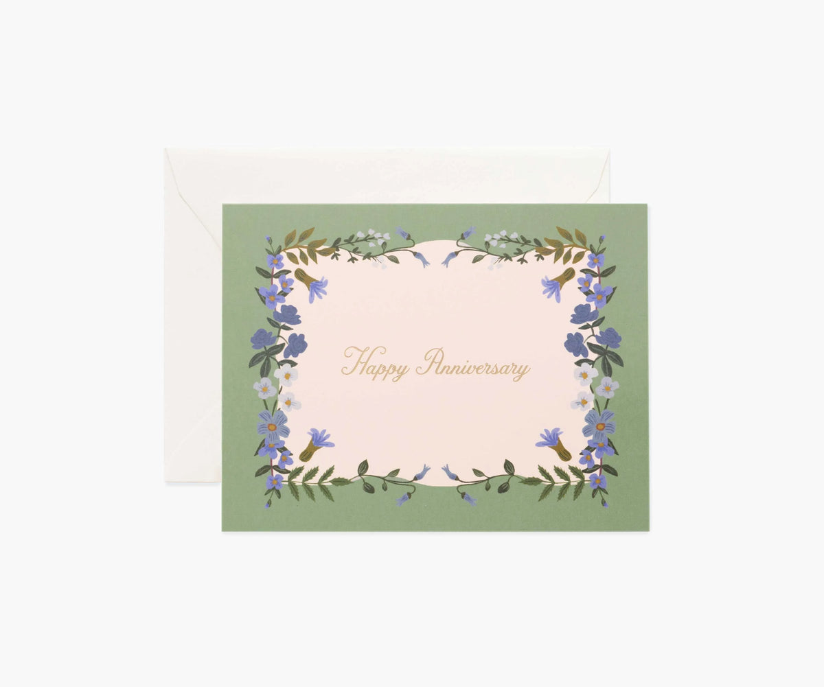 Wildwood Anniversary Card - Single Card