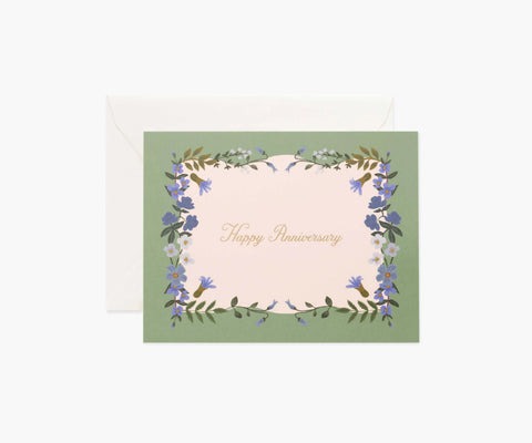 Wildwood Anniversary Card - Single Card