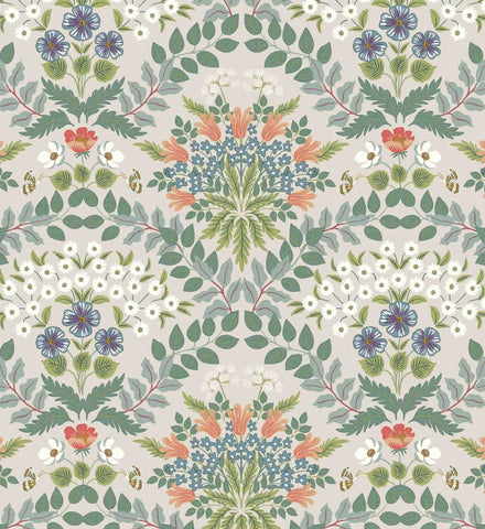Bramble Wallpaper - Cream