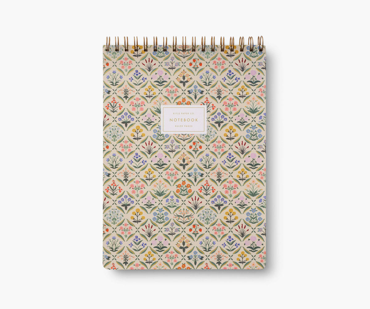 Large Top Spiral Notebook - Estee