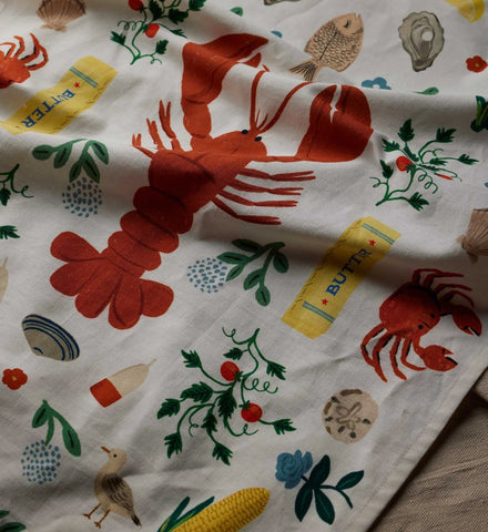 Tea Towel - Seaside