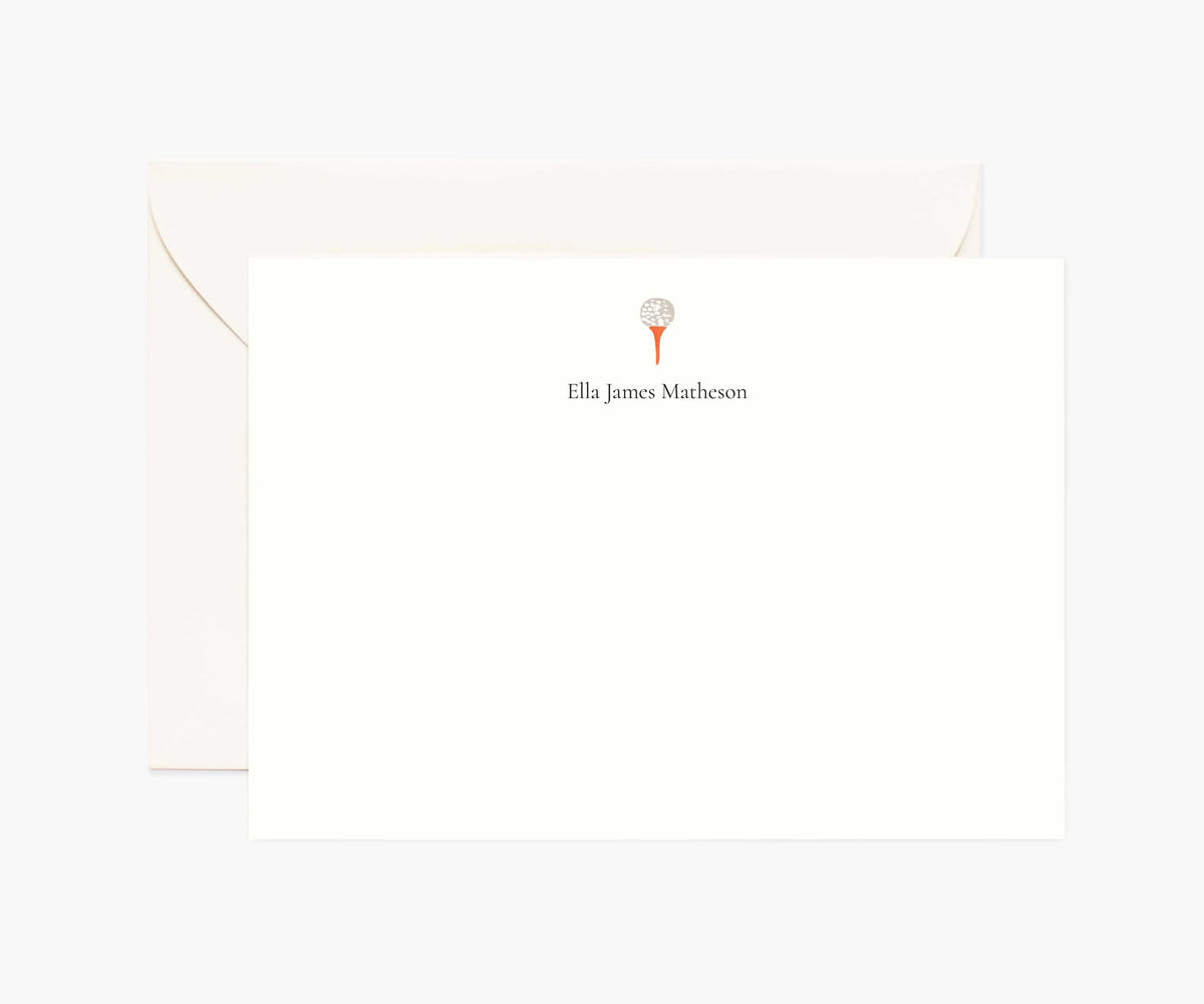 Activities Personalized Stationery  - Golf