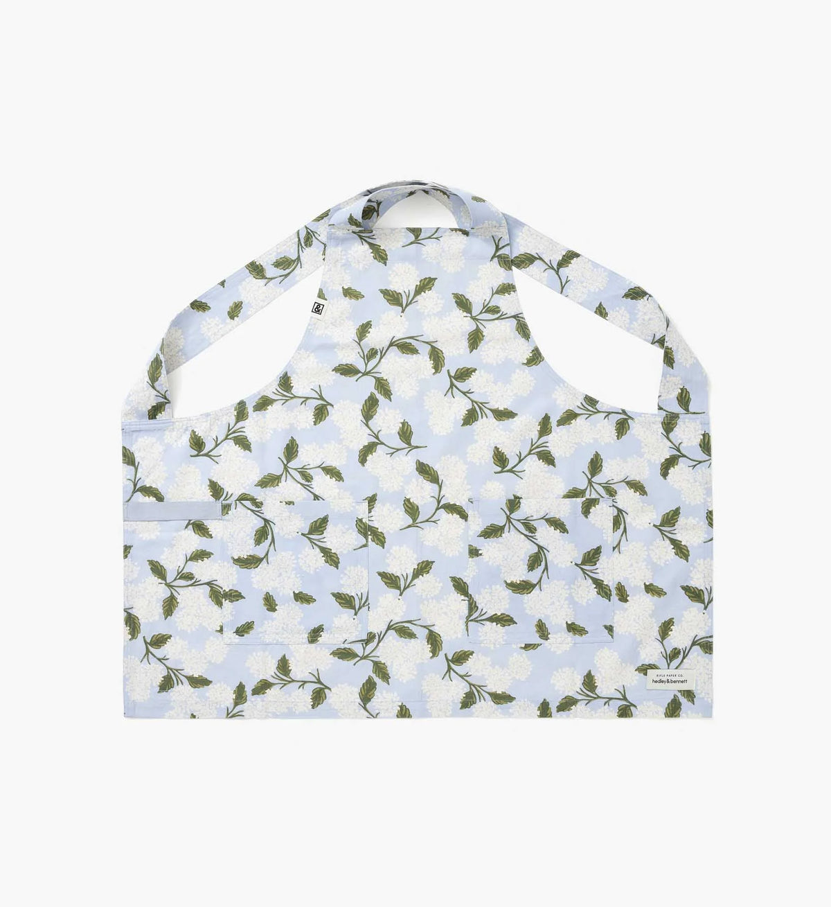 Smock Apron - Hydrangea