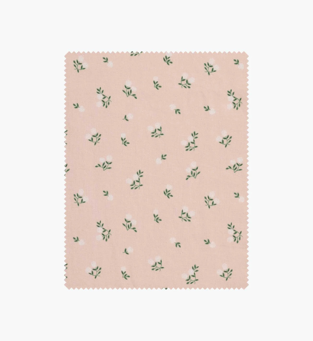 Ditsy Hydrangea Cotton Fabric - Pink