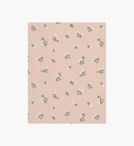 Ditsy Hydrangea Cotton Fabric - Pink
