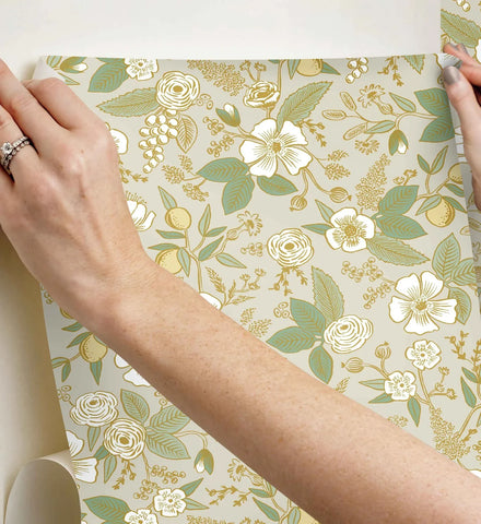Colette Peel & Stick Wallpaper - Linen