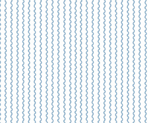 Rickrack Wallpaper - Blue