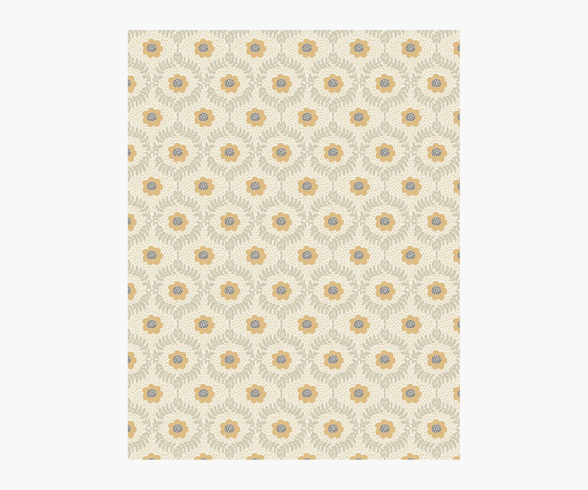 Emma Wallpaper Sample - Linen