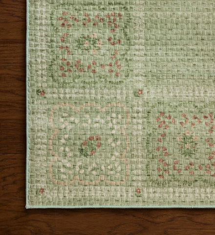 Orchard Lottie Washable Rug - Green
