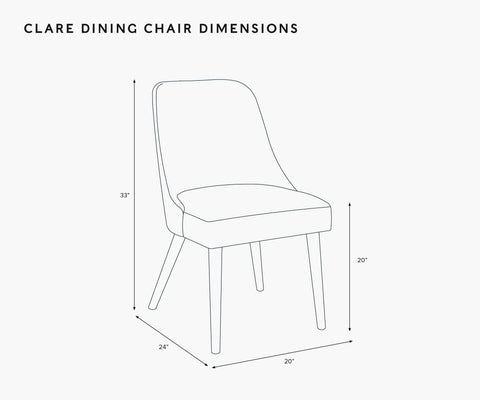 Clare Dining Chair - Garden Party Blue