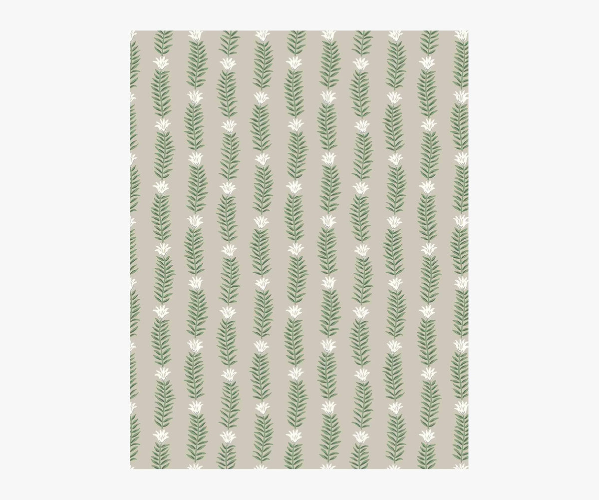 Eden Wallpaper Sample - Linen