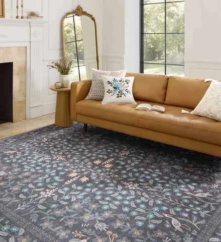 Maison Nightingale Power Loomed Rug - Black