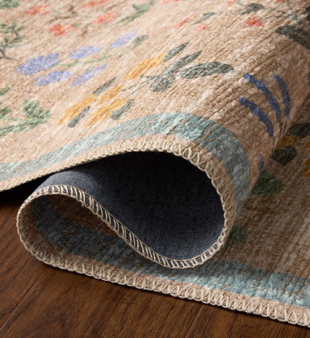 Edinburgh Campbell Power Loomed Rug - Cream
