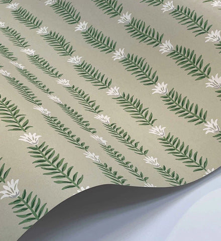 Eden Wallpaper - Linen